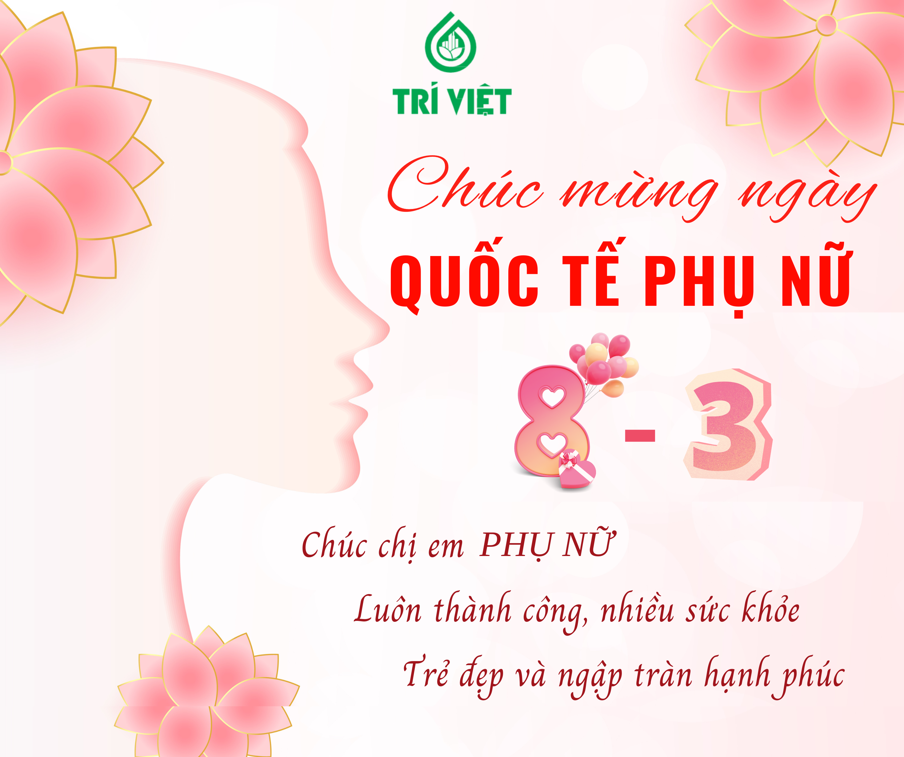 CHÚC MỪNG NGÀY QUỐC TẾ PHỤ NỮ