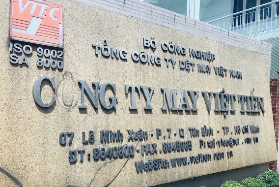 Thiết kế và thi công hệ thống nước thải công nghiệp công suất 250m3/ngày cho Tổng công ty may mặc Việt Tiến.