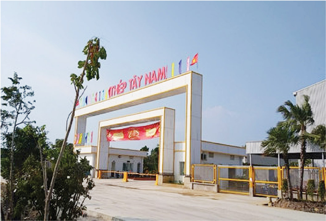 HTXLNT Sản xuất thép Tây Nam 500 m3